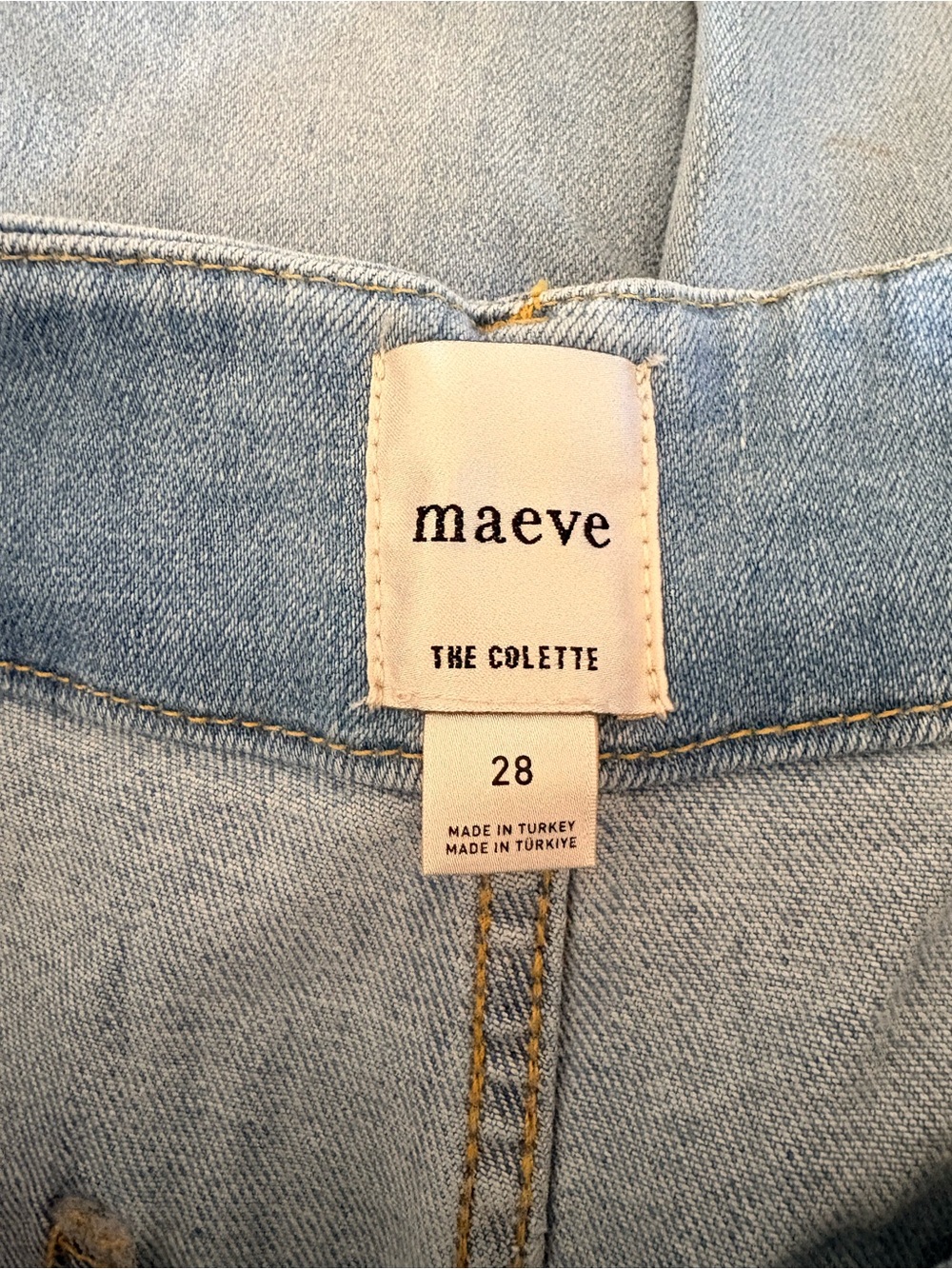 Maeve Colette High-Rise Wide-Leg Cropped Jeans, NEW - Picture 9 of 10